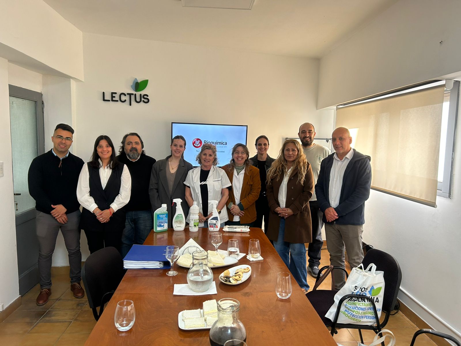 Visitas institucionales en Lectus